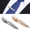 thumbnail image 2 of Tie Clip Fashionable Feather Shape Tie Bar Clip Tie Clip Pin for Business Wedding, 2 of 5