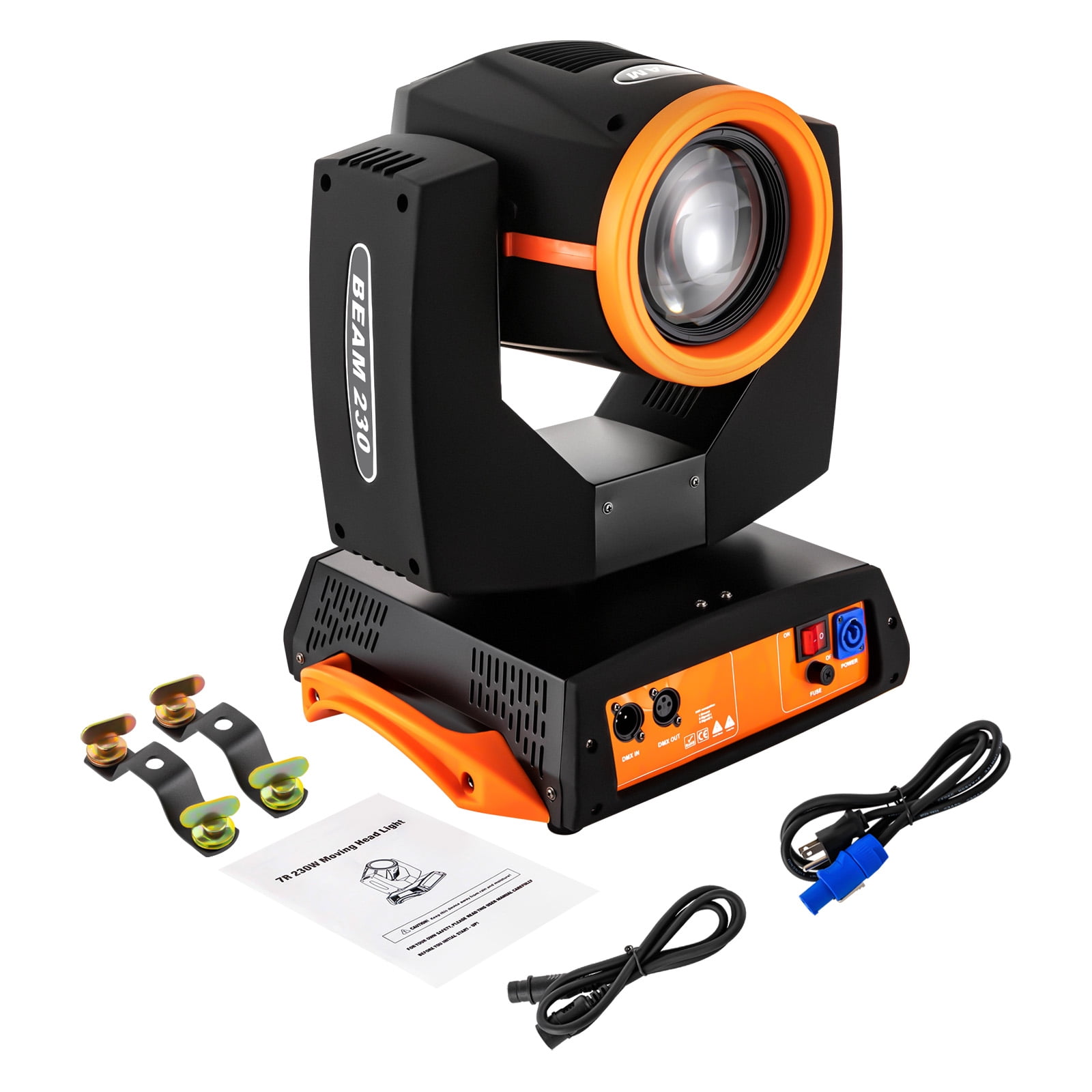 7R Sharpy 230W Zoom Moving Head Beam Light 8+16Prism Strobe DJ Stage Party Light
