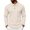 Khaki, variant on Men's Casual Soft Lightweight Golf Knit Sweater Long Sleeve Button Down Pullover Tops For Fall Winter Black XXL