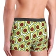 thumbnail image 4 of Rateoe Avocado Mens Boxer Briefs Poly Spandex Performance Boxer Briefs Underwear Hem Boxer Briefs - Large, 4 of 8