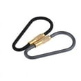 thumbnail image 6 of 4Pcs Carabiner Hook Aluminum Alloy Karabiner Clip D-type Buckle Mini-biners Camping Outdoors, 6 of 6