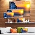 thumbnail image 3 of Etretat Cliff Normandy Panorama - Large Seashore Canvas Wall Art, 3 of 4