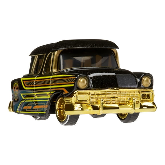 CarTuned Series 1 - 1956 Chevy Nomad (Lowrider)(Black), Diecast Vehicle, Ages 6  Years