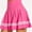 Hot Pink, variant on FRSASU Pleated Tennis Skirt for Women High Waisted Lightweight Flowy Athletic Golf Skorts Skirts White
