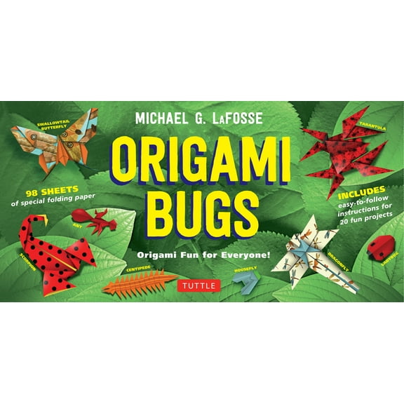 Origami Bugs Kit : Origami Fun for Everyone!: Kit with 2 Origami Books, 20 Fun Projects and 98 Origami Papers: Great for Both Kids and Adults (Mixed media product)