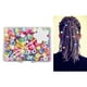 thumbnail image 3 of 210pcs 5mm Dreadlock Beads Anillos de de Tren Tubo Bead Braiding 7 colores mezcdos Zulema Cuentas de rastas, 3 of 8