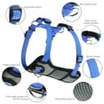 thumbnail image 3 of 212 Main SBB1024-BLU22 Padded Front Dog Harness, Blue - Size 22 - 34 in., 3 of 3