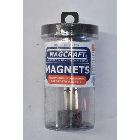 Magcraft Rare Earth Magnets 6 Pack 3/4" X 3/4" X 1/8" Genuine Oem Tools