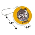 thumbnail image 4 of Sesame Street Bert and Ernie Bros Floating Keychain Round Foam Fishing Boat Buoy Key Float, 4 of 5