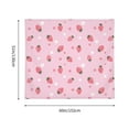 thumbnail image 3 of Sikiie Floral Strawberr tapestry wall hanging home decor for bedrooms, living rooms, dorms 60x51in, 3 of 6