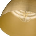 thumbnail image 2 of Wry Lighting Holmes 1-light Pendant in Modern Brushed Gold, 2 of 6