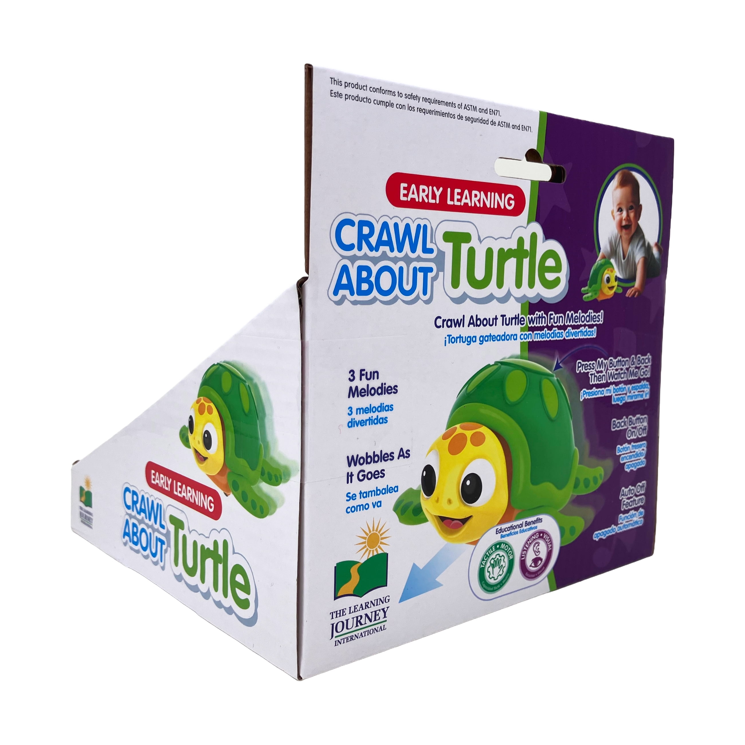 The Learning Journey Early Learning - Crawl About Turtle