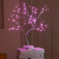 thumbnail image 1 of Árbol iluminado Mesa LED Shimmer Tree Light Batería y USB Touch Switch Luces Rama Luces para el hogar de vacaciones Luz nocturna decorativa para sala de estar Regalos Xmax Blanco Fokelyi LL-1939, 1 of 5