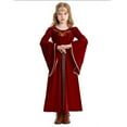 thumbnail image 2 of Piuwrlz Girls Halloween Party Dresses Kids Girl Cos Perform Dress Red Size 11-12 Years, 2 of 4