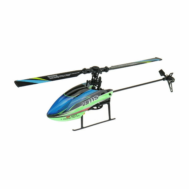 WLtoys V911S 2.4G 4CH 6 Aixs Gyro Flybarless RC Helicopter BNF