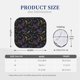 thumbnail image 3 of Fotbe Lavender Flowers Juego de 2 Piezas de Parasoles para Parabrisas | Bloqueador Solar para Auto | Accesorios Plegables para Protección Solar Interior-Small, 3 of 6