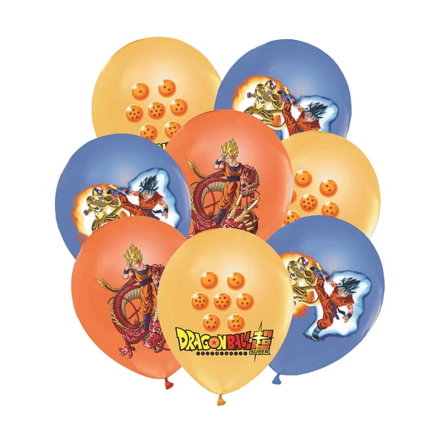Banner desechable para decoración de tartas, banderas colgantes, globos, suministros para fiesta de cumpleaños de Dragon Ball Wukong