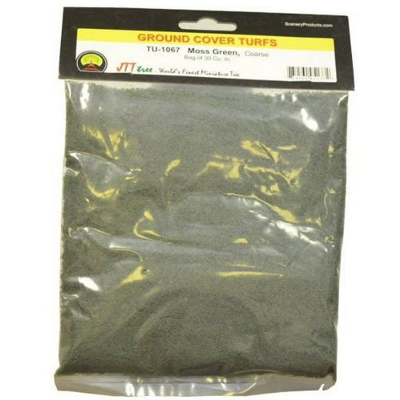 Jtt Scenery Products Ground Cover Turf, Moss Green, Coarse