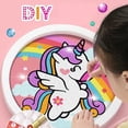 thumbnail image 4 of Kit de Peinture Diamant Rond Licorne Magique, 4 of 7