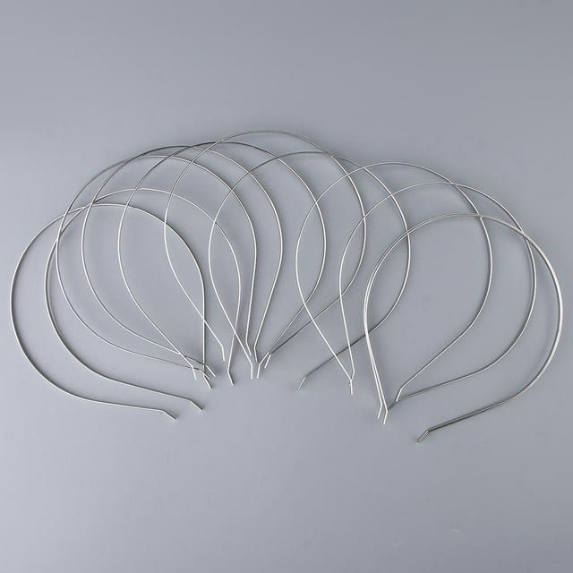 Diadema Colcomx 10x Llanura Artesanía Artesanal Pelo Banda Marco Gato Oreja Blanco
