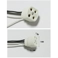 thumbnail image 2 of FSLiving 10PCS 25cm/9.84in Wire G10Q Ceramic Base Lamp Holder G10Q 4-Pin Circline Round Fluorescent LED Tube Lamp Ceiling Light Socket FC8T9/DL Circline Fluorescent Lamps (Pack of 10), 2 of 6