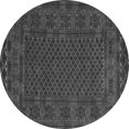 thumbnail image 1 of Ahgly Company Indoor Round Persian Gray Traditional Area Rugs, 8' Round, 1 of 1