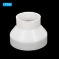 thumbnail image 3 of Unique Bargains 6' to 3.7' Duct Reducer Ducting Airflow Tube Increaser Adapter Pipe Fitting 3 Pack, 3 of 5