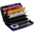 thumbnail image 6 of Mini   Wallet Credit Cards Holder Business Card Case  ID Case for Men Women (Blue), 6 of 7