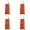 Orange, variant on Hanging Grow Bags for Strawberries & Tomatoes, 9.84x23.62 Inch Upside Down Planters with Aeration Holes, Durable PE Fabric Planting Bags for Vegetables, Herbs, Potatoes