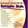 Karaoke Style - Karaoke Style: Contemporary Christian Hits, Vol. 1 - Music & Performance - CD