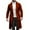 Vermilion, variant on yuCgh Men's Wool Blend Trench Coat, Double Breasted Pea Coat with Notch Lapel, Long Overcoat for Casual & Smart Casual Outfits, Fall Winter Style,Army Green,L