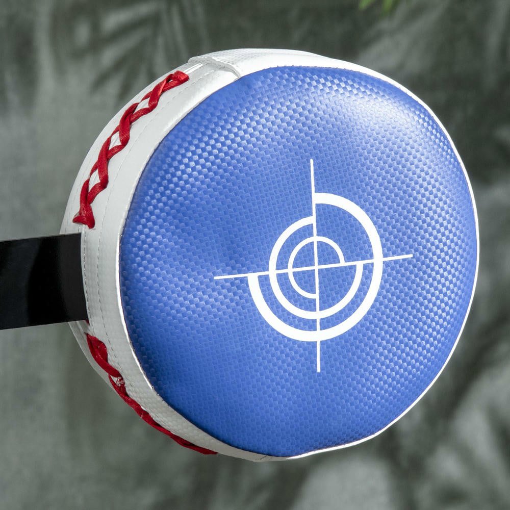Resenkos Free-Standing Multi-Target Punching Bag with Reaction Bar, Adjustable 64-81" - Multi