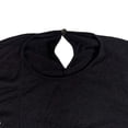 thumbnail image 3 of Rick Owen's Lilies Asymmetric Wool Blend Top Black, 3 of 5