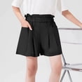 thumbnail image 2 of Odeerbi 3-14 Años Niñas Verano Algodón Cargo Pantalones Cortos Workout Athletic Deportes Pantalones Cortos Casual Flower Buds Pantalones Cortos Con Bolsillos, 2 of 7