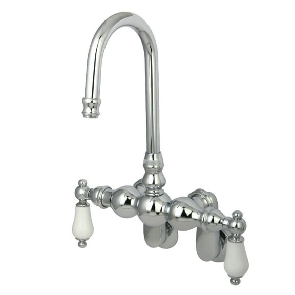 Kingston Brass Vintage Wall Mount Clawfoot Tub Filler