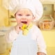 thumbnail image 4 of 1 Set Girl Baking Apron Little Chef jugando el delantal de la cocina del delantero de cocina delantal, 4 of 5
