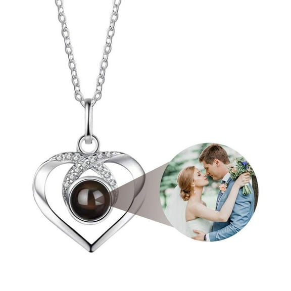 Custom Photo Necklace Projection Necklace Personalized Jewelry Gifts a3d81212