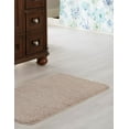 thumbnail image 3 of Rugs.com Bano Everyday Bath Mat Collection Rug – 1' 8 x 2' 7 Taupe Machine Washable Shag Bath Mat, Extra Soft and Absorbent, Non-Slip, Quick Dry, Perfect for Bathroom, 3 of 8