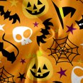 thumbnail image 5 of FINALGANG Kids Boys Girls Crew Neck Long Sleeve Halloween Cartoon Print Fitted Top Elastic Waist Stretch Jogger Pants Halloween Soft Homewear Two Piece Set 2-3 Years, 5 of 5