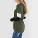 thumbnail image 5 of Sudadera con capucha para mujer, manga larga, bloques de color, sudadera con capucha informal suave para uso diario OD Green XL, 5 of 6