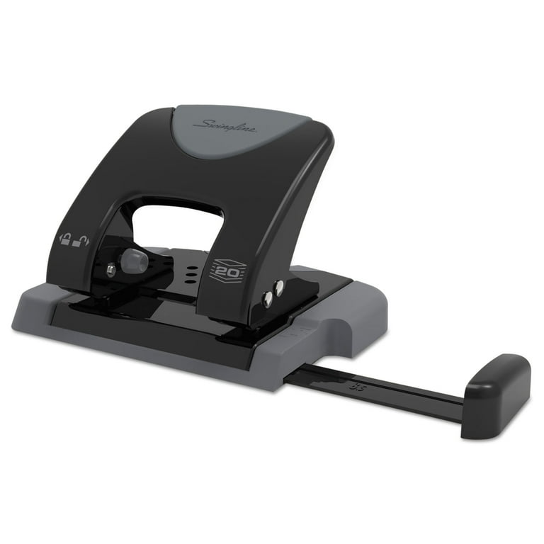 20-Sheet SmartTouch Two-Hole Punch, 9/32 20-Sheet SmartTouch Two-Hole Punch, 9/32