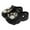 Black, variant on MIASHUI Womens Clogs Outdoor Walking Garden Water Shoes Comfortable Platform Sandals,White,8