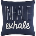 thumbnail image 2 of Artistic Weavers Glyph Inhale/Exhale 18" x 18" Pillow (with Down Fill), 2 of 5
