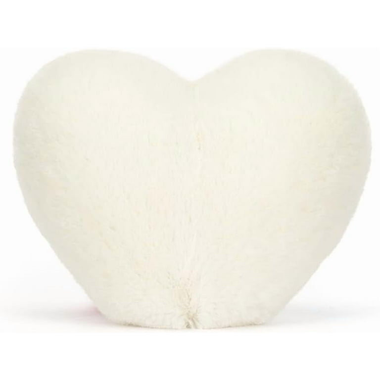 Jellycat Amuseables Heart Boiled Egg Plush, 3 Inch Sitting Height
