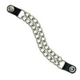 thumbnail image 2 of Daniel Smart Motorcycle Vest Extender Double Chain with Unique Designs with Leather Snap Buttons (1 Pcs), 2 of 2