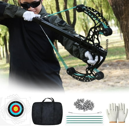 Piaoyu Hunting Bows for Adults Ball Bearing Bow Compound Bow Set That Shoots Steel Balls Composite Pulley Bow with Continuous Shooting