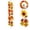 Yellow, variant on TONGYIJIA Maple Leaf Garland, Artificial Fall Hanging Swag with Sunflower Blooms and Mini Pumpkins, Autumn Harvest Decor for Thanksgiving Wall, Door, Mantel, Entryway