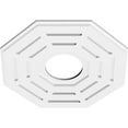 thumbnail image 2 of 20"OD x 6"ID x 8"C x 1"P Westin Architectural Grade PVC Contemporary Ceiling Medallion, 2 of 11