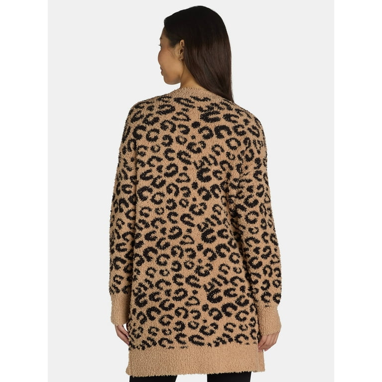 Time and Tru Women's Super Soft Cardigan, Size XS-XXXL Time and Tru Women's Super Soft Cardigan, Size XS-XXXL