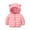 Pink, variant on Spazoro Toddler Girls Jackets, Fall Winter Zipper Long Sleeve Hooded Warm Coats for Child Girls Boys Black Size 12-24 Months